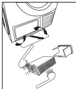 BELLAVITA DC 8 B W566C - Reiniging van de condensor - 3
