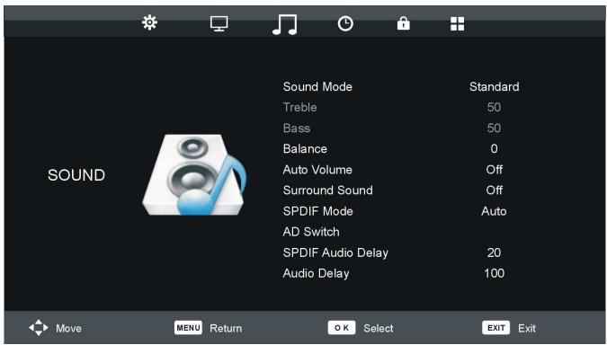POLAROID TVLED654KP - SOUND - 1
