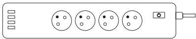 LOGICOM HOME STRIPPY 4 + 4USB - Logicom Home | User Manual - 1
