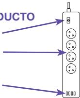 LOGICOM HOME STRIPPY 4 + 4USB - DESCRIPCION DEL PRODUCTO - 1