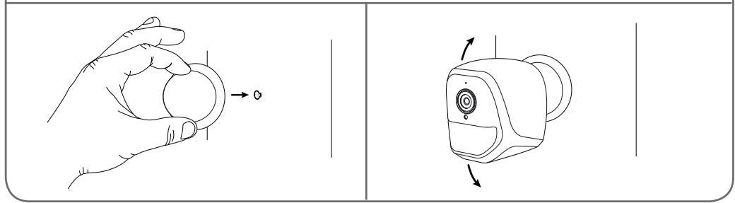 AVIDSEN IP WiFi Autonome - - INSTALLING THE CAMERA - 4