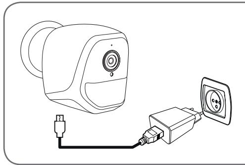 AVIDSEN IP WiFi Autonome - - MONTAGE DER KAMERA - 1