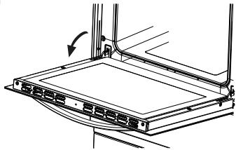 VALBERG VC 50 W 701T - De ovendeur verwijderen - 1