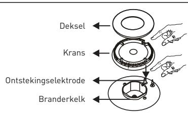 VALBERG GC 60 4CC S 701T - Branders van de kookplaat - 2