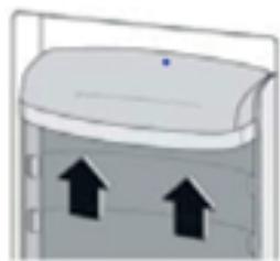VALBERG 2D NF 420 A+ X742C - Colocacion de los estantes de la puerta - 1