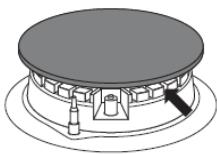AMICA AG 3631 N - Foyers, grille de la plaque de cuisson, parties métalliques ou en verre - 1