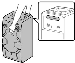 SONY MHC V11 - Przenoszenie systemu - 1