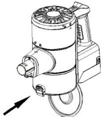 THOMSON THVC93220DBR - De stofbak legen - 1