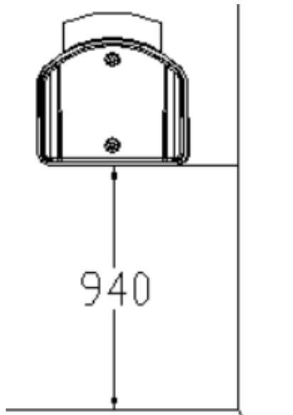 THOMSON THVC93220DBR - Support mural magnétique : plus besoin de visser le support au mur ! - 1