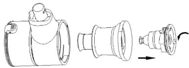THOMSON THVC93220DBR - De stofbak en filters reinigen - 4