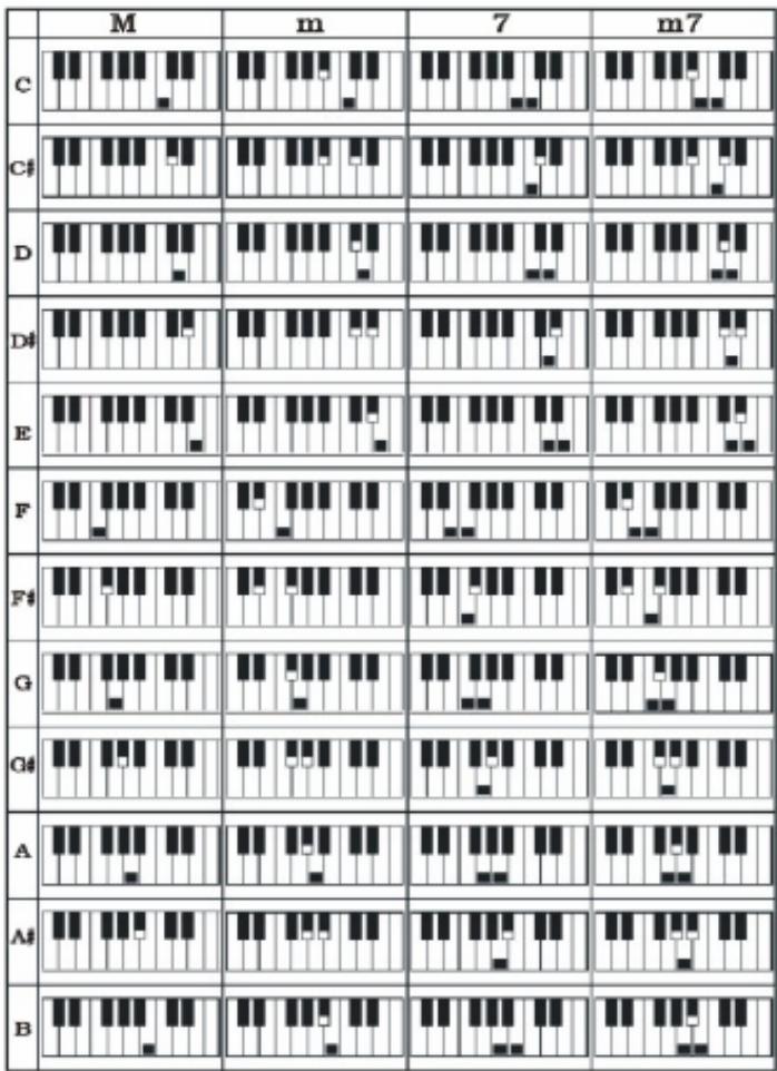 MADISON MEK61128 - ACOMPANHAMENTO AUTOMÁTICO DOS ACORDES PARA 1 DEDO - 1