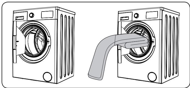 BELLAVITA WF 612 D S701T - Insertion du linge dans la machine - 1