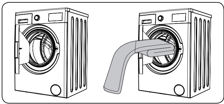 BELLAVITA WF 612 D S701T - Plaatsen van wasgoed in de machine - 1