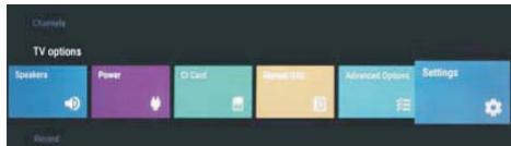 POLAROID TVSAND32HD - NAVIGATING THE ON-SCREEN MENU - 1