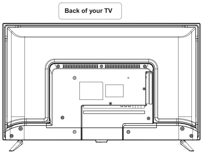 POLAROID TVSAND32HD - WALL MOUNTING - 1