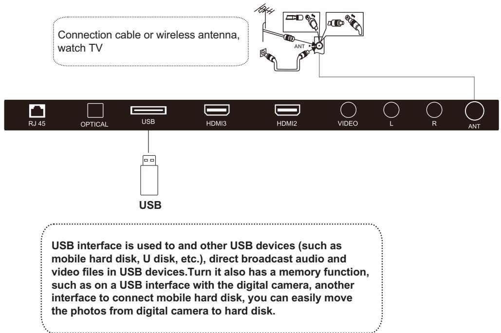 POLAROID TVSAND32HD - USB and ANT - 1