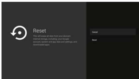POLAROID TVSAND434K - RESET - 1