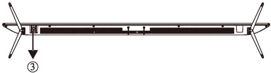 POLAROID TVSAND434K - Vista lato inferiore - 1