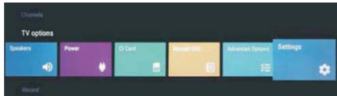 POLAROID TVSAND554K - NAVIGATING THE ON-SCREEN MENU - 1