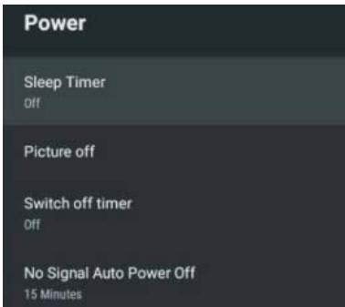 POLAROID TVSAND554K - POWER - 1