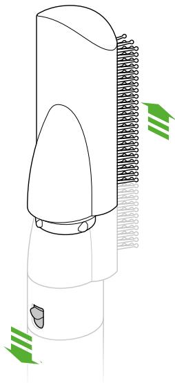 DYSON AIRWRAP Complete - Changing attachments - 2