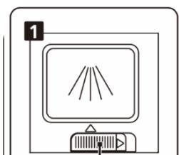 VEDETTE VDP137LS - Réglage du bac à produit de rincege - 1