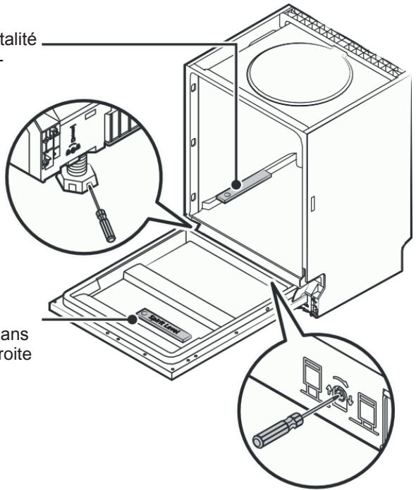 VEDETTE VDP137LS - Étape 5. Mise à niveau du lave-vaisselle - 1