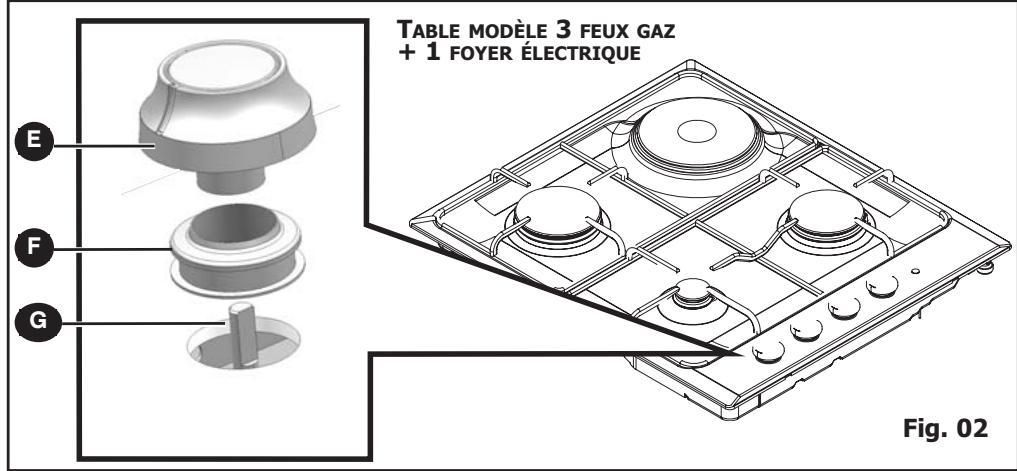 BRANDT BPE 6410 F - DESCRIPTION DE VOTRE TABLE - 2