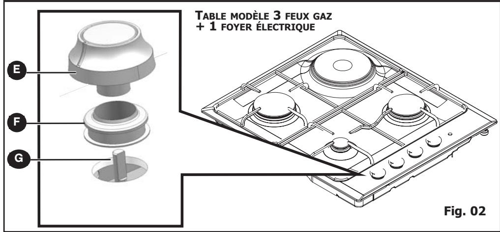BRANDT BPE 6411 FM - Description de votre TABLE - 2