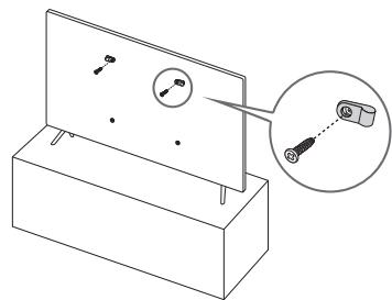 SAMSUNG 43TU7005 - Como evitar que o televator caia - 1