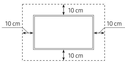 SAMSUNG 50TU7005 - Ausreichende Belüftung Ihres Geräts - 2