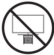 SAMSUNG 50TU7005 - Precauciones de seguridad: Sujeción del television a la pared para evitar que se caiga - 1