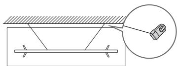 SAMSUNG 50TU7005 - Conseils pour éviter toute chute du téléviseur - 2