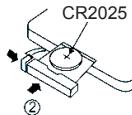 THOMSON SB100BT - Substituir a pilha - 2