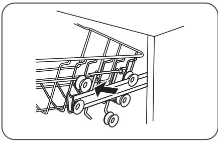 VALBERG 12S47 A+++ SAD929C - Réglage du panier supérieur - 2