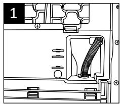SAMANA DC 9 B W205T - Raccord du tuyau de vidange de l'eau - 1