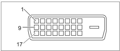FUJITSU B22W-7 Grade A - Port DVI-D - 1