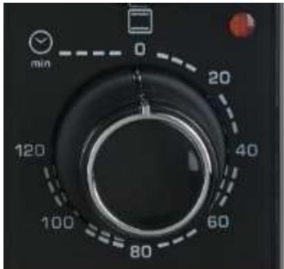 BRANDT FC 320 MW - c) Regulación del tiempo de coccción - 1