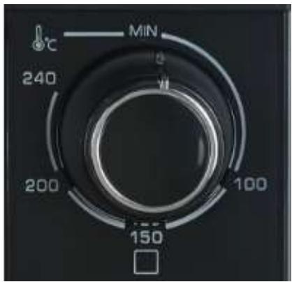 BRANDT FC 320 MW - b) Setting the temperature - 1