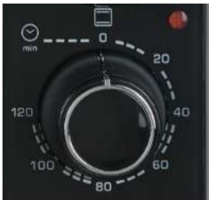 BRANDT FC 320 MW - c) Réglage de la durée de cuisson - 1