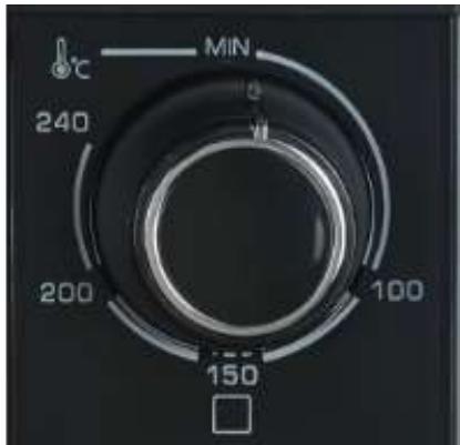 BRANDT FC 320 MW - b) Réglage de la température - 1