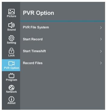 POLAROID 82UHDP - Option PVR - 1