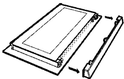 BEKO FSS 63110 DSCS - Retrait de la vitre de la porte (Cette fonction est optionnelle. Elle peut ne pas etre disponible sur vous produit.) - 2