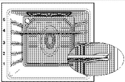 BEKO FSS 63110 DSCS - Positions des chassin (pour modèle avec grill) - 1