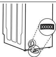 INDESIT BTW N L60300 FR - Récupérer un objet qui tombe entre le tambour et le caisson - 3
