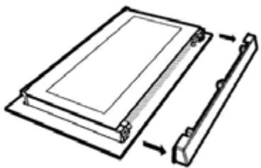 VALBERG MFO 71 C X 205T - Removing the glass from the door - 2