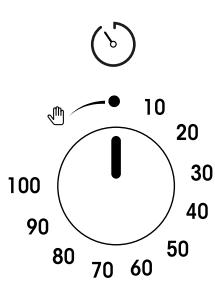 VALBERG MFO 71 C X 205T - Using the oven timer - 1