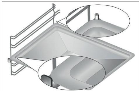 VALBERG VC 50 W 205T - Het grillrooster en de plaat correct op de uitschuifrekkenplaatsen - 1