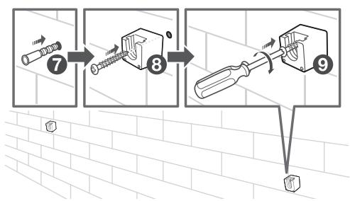 TCL ATMOS TS9030 - Montage mural de l'unité principale de la barre de son - 2