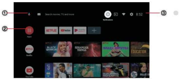 POLAROID TVSAND50UHD - HOME SCREEN - 1